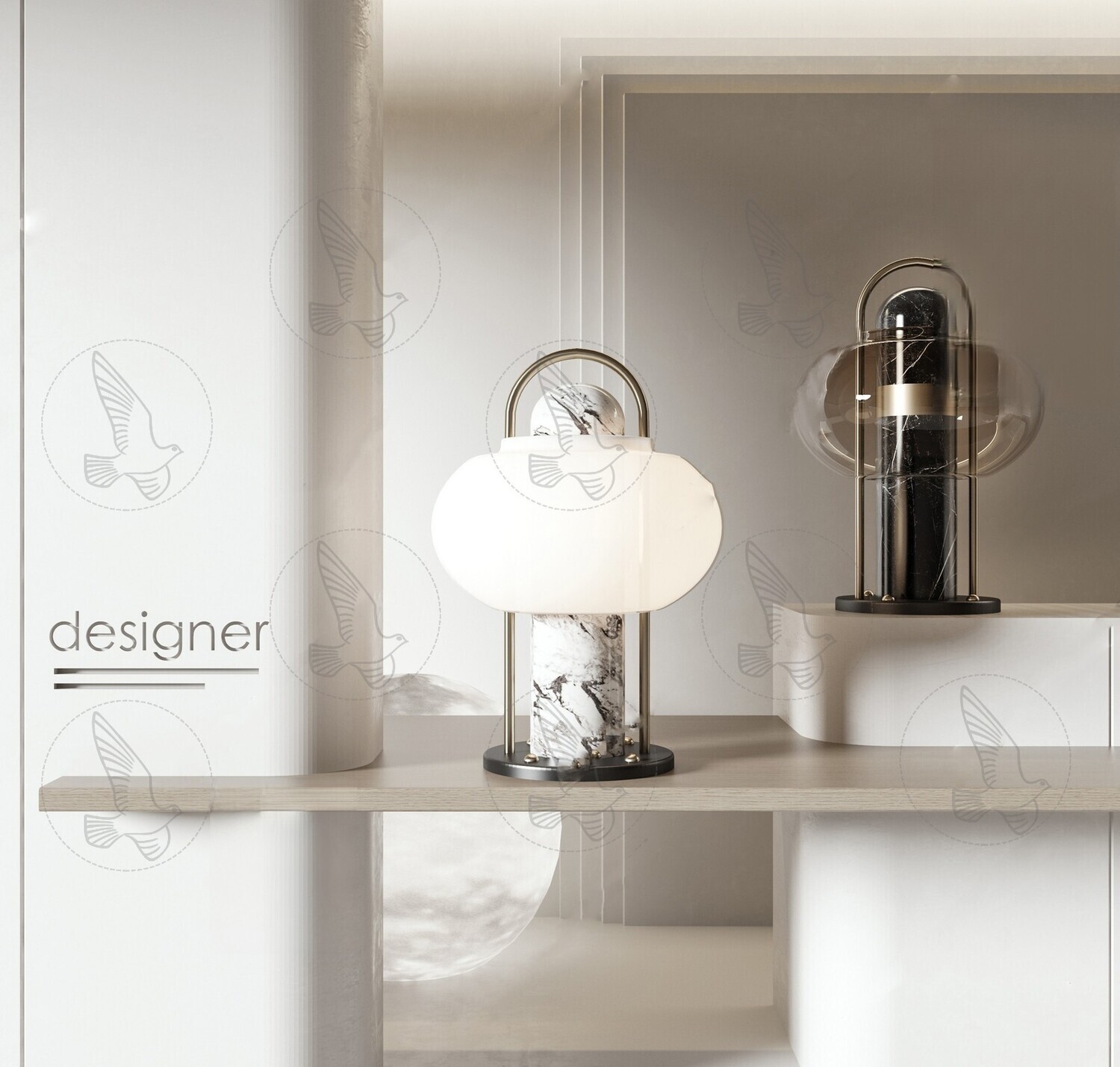Table Lamp 3d Models Vol.06