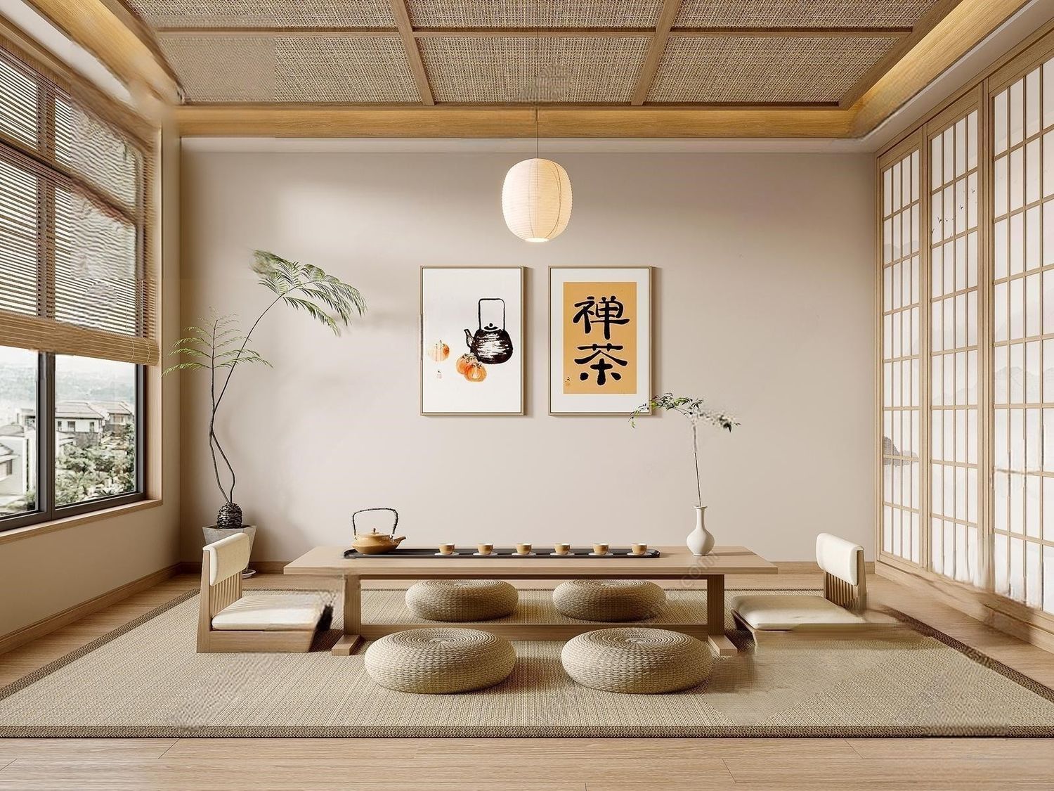 ZEN STYLE INTERIOR DESIGN 3D MODEL VOL.06