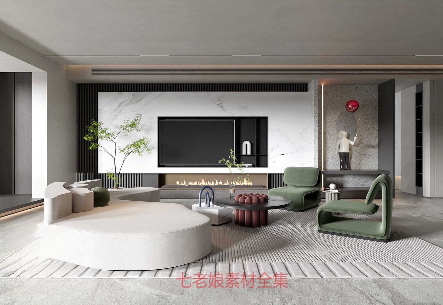 3ds Max + V-Ray | 480+ Premium Full Interior Scenes Vol 31 (Living, Bedroom, Kitchen, Dining, Home office, Tea Room)