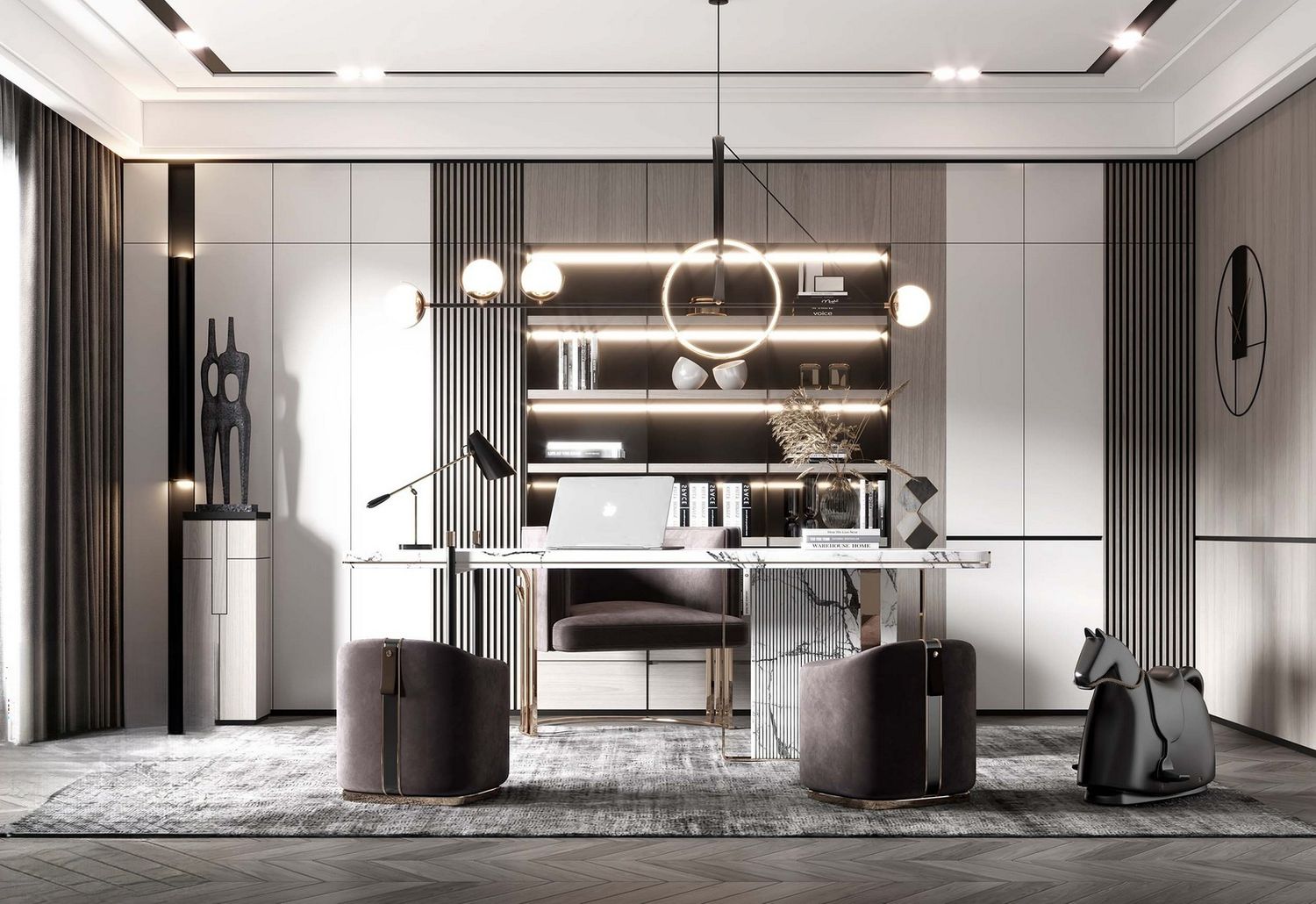 3ds Max + V-Ray | 480+ Premium Full Interior Scenes Vol 31 (Living, Bedroom, Kitchen, Dining, Home office, Tea Room)