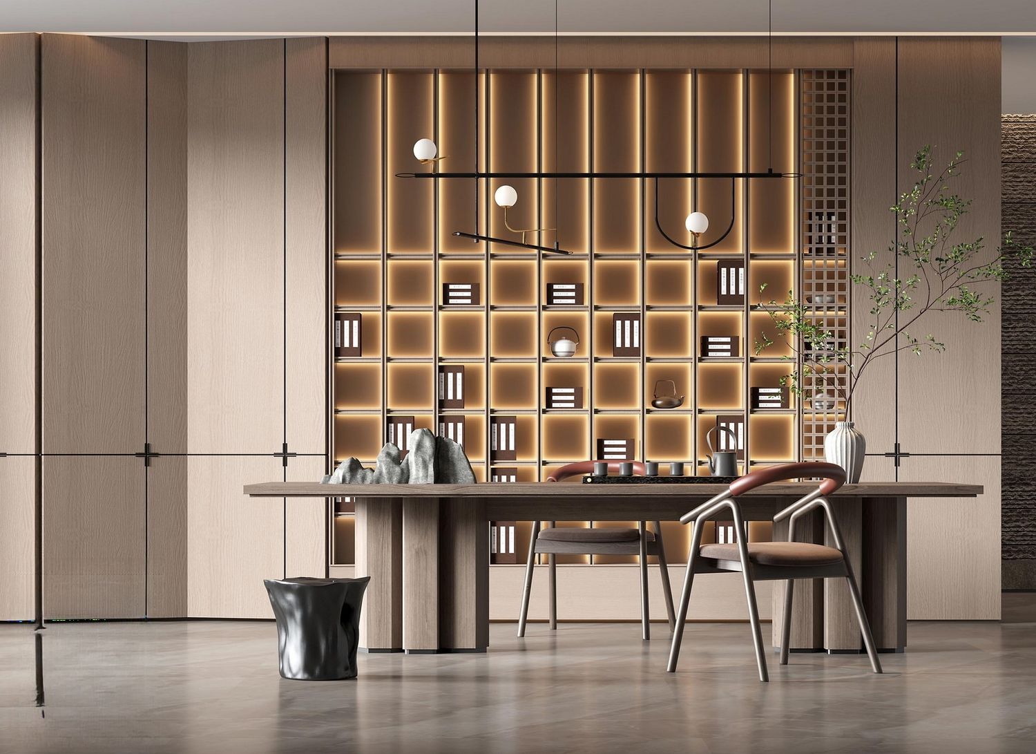 3ds Max + V-Ray | 480+ Premium Full Interior Scenes Vol 31 (Living, Bedroom, Kitchen, Dining, Home office, Tea Room)