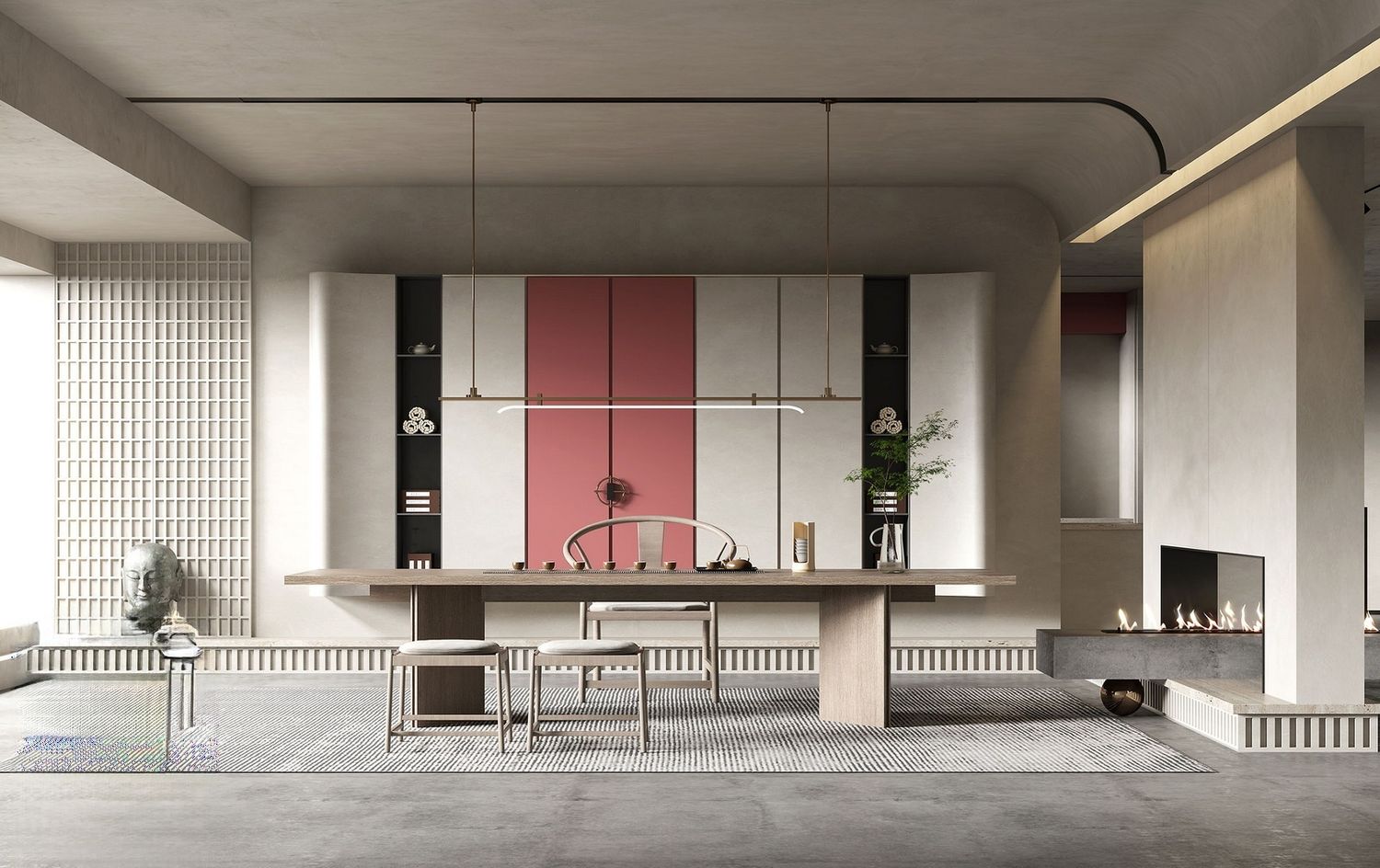 3ds Max + V-Ray | 480+ Premium Full Interior Scenes Vol 31 (Living, Bedroom, Kitchen, Dining, Home office, Tea Room)