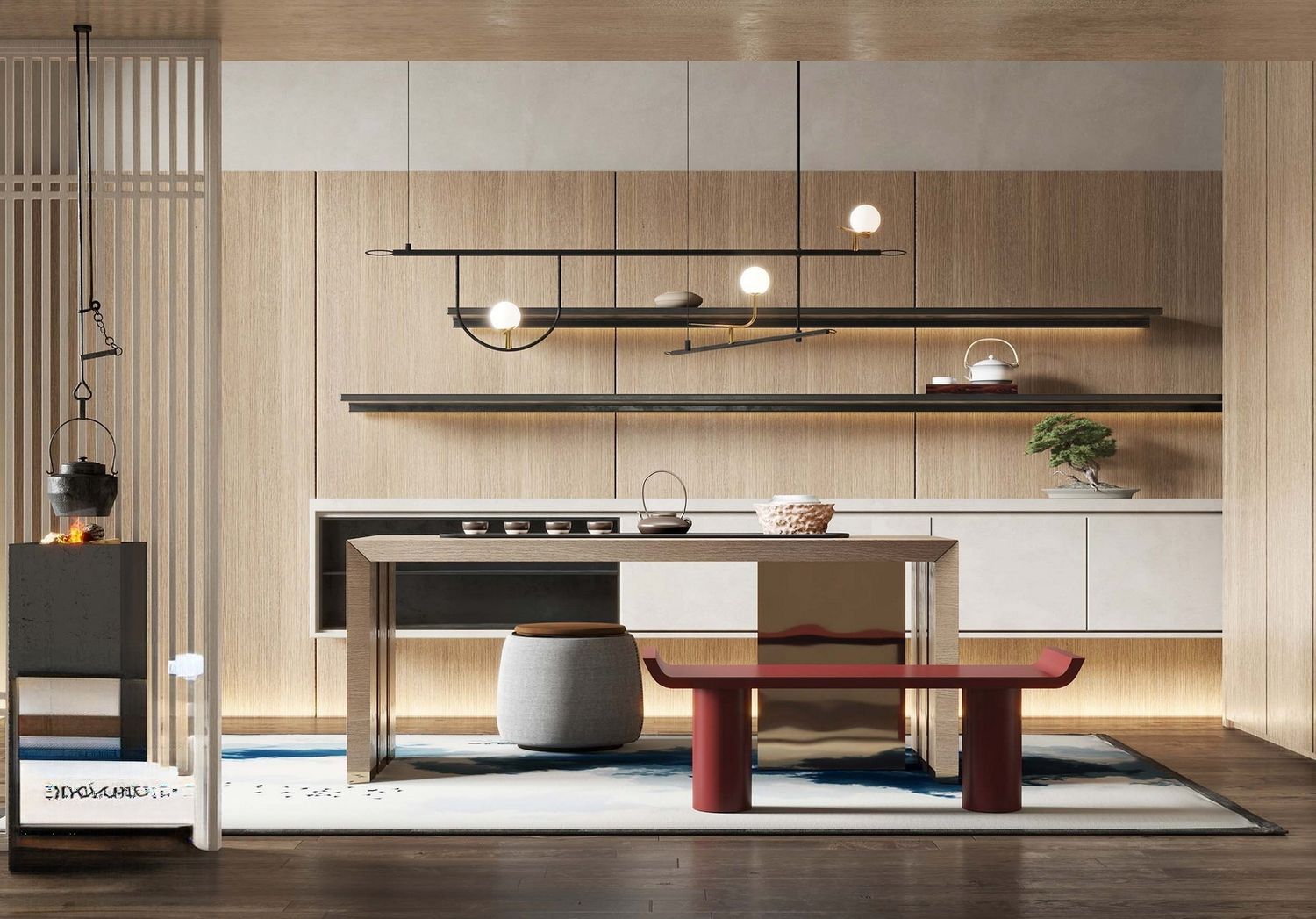 3ds Max + V-Ray | 480+ Premium Full Interior Scenes Vol 31 (Living, Bedroom, Kitchen, Dining, Home office, Tea Room)