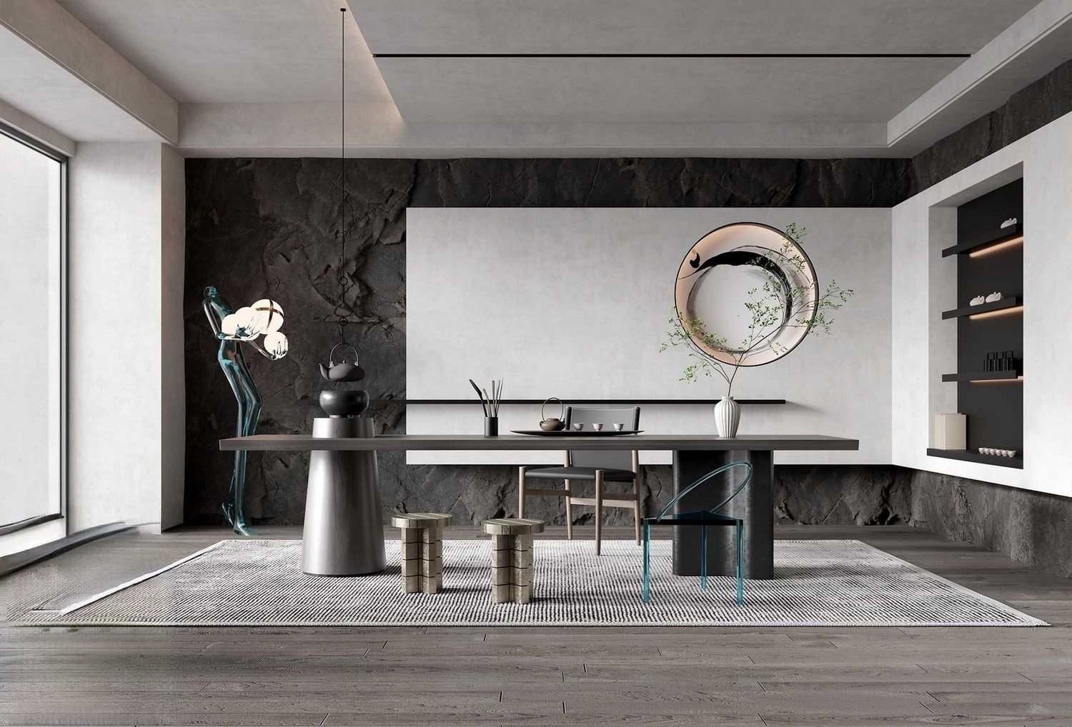 3ds Max + V-Ray | 480+ Premium Full Interior Scenes Vol 31 (Living, Bedroom, Kitchen, Dining, Home office, Tea Room)