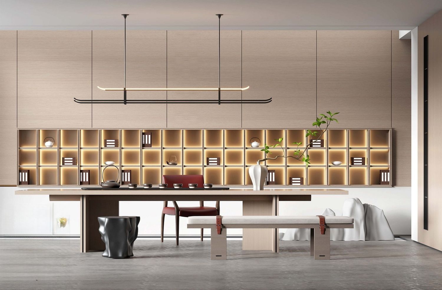 3ds Max + V-Ray | 480+ Premium Full Interior Scenes Vol 31 (Living, Bedroom, Kitchen, Dining, Home office, Tea Room)