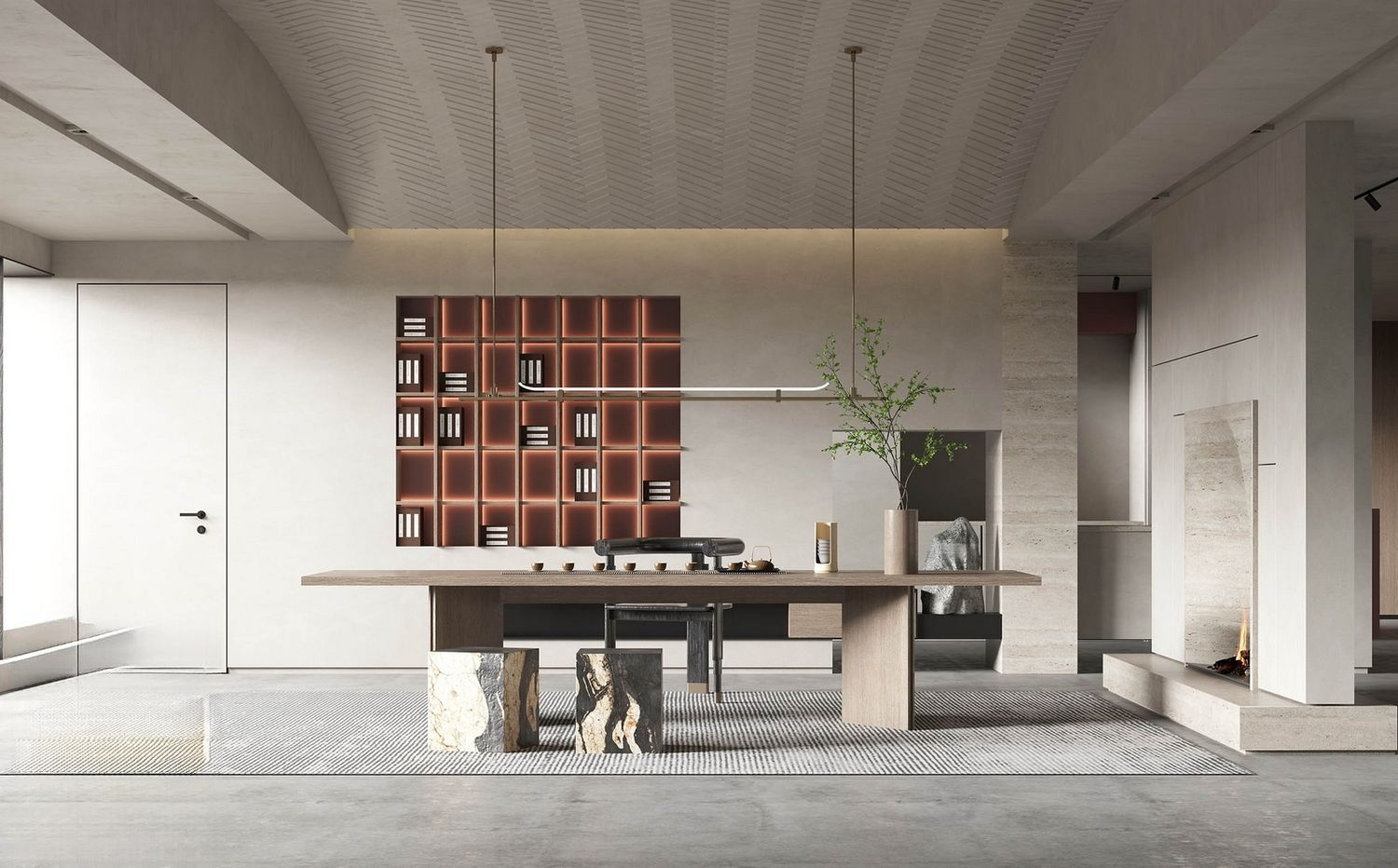 3ds Max + V-Ray | 480+ Premium Full Interior Scenes Vol 31 (Living, Bedroom, Kitchen, Dining, Home office, Tea Room)