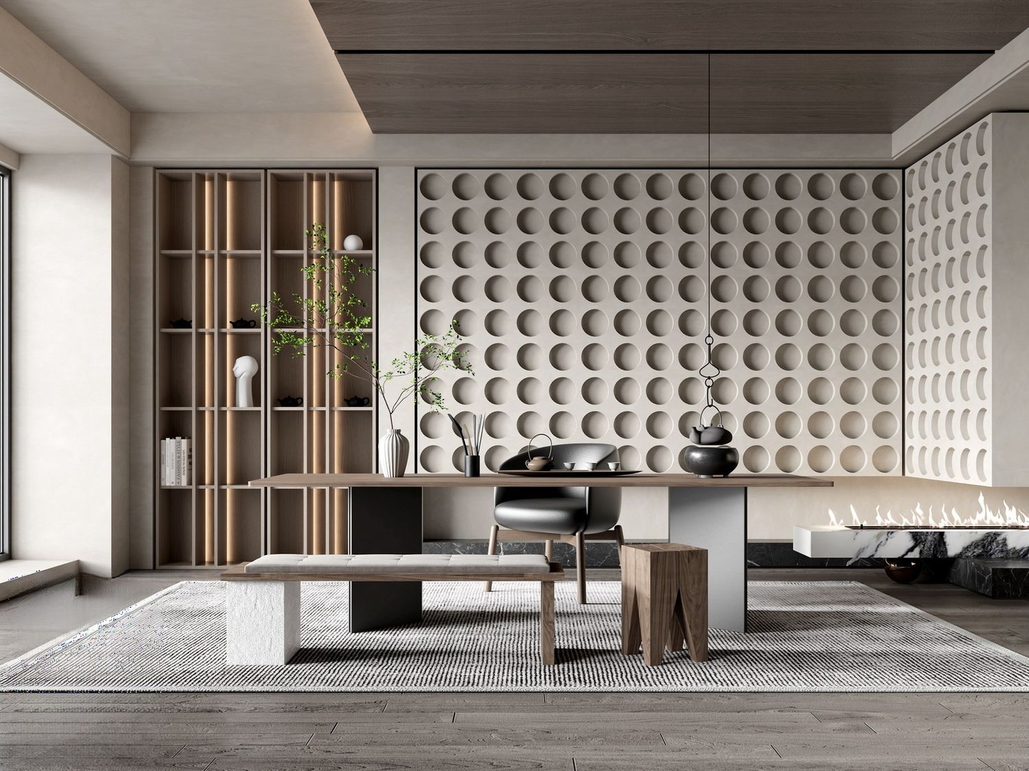 3ds Max + V-Ray | 480+ Premium Full Interior Scenes Vol 31 (Living, Bedroom, Kitchen, Dining, Home office, Tea Room)