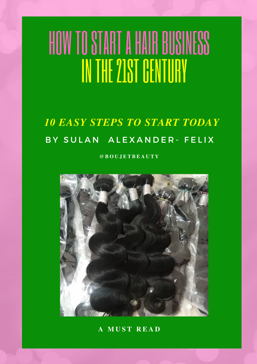 How To Start A Hair Business Ebook