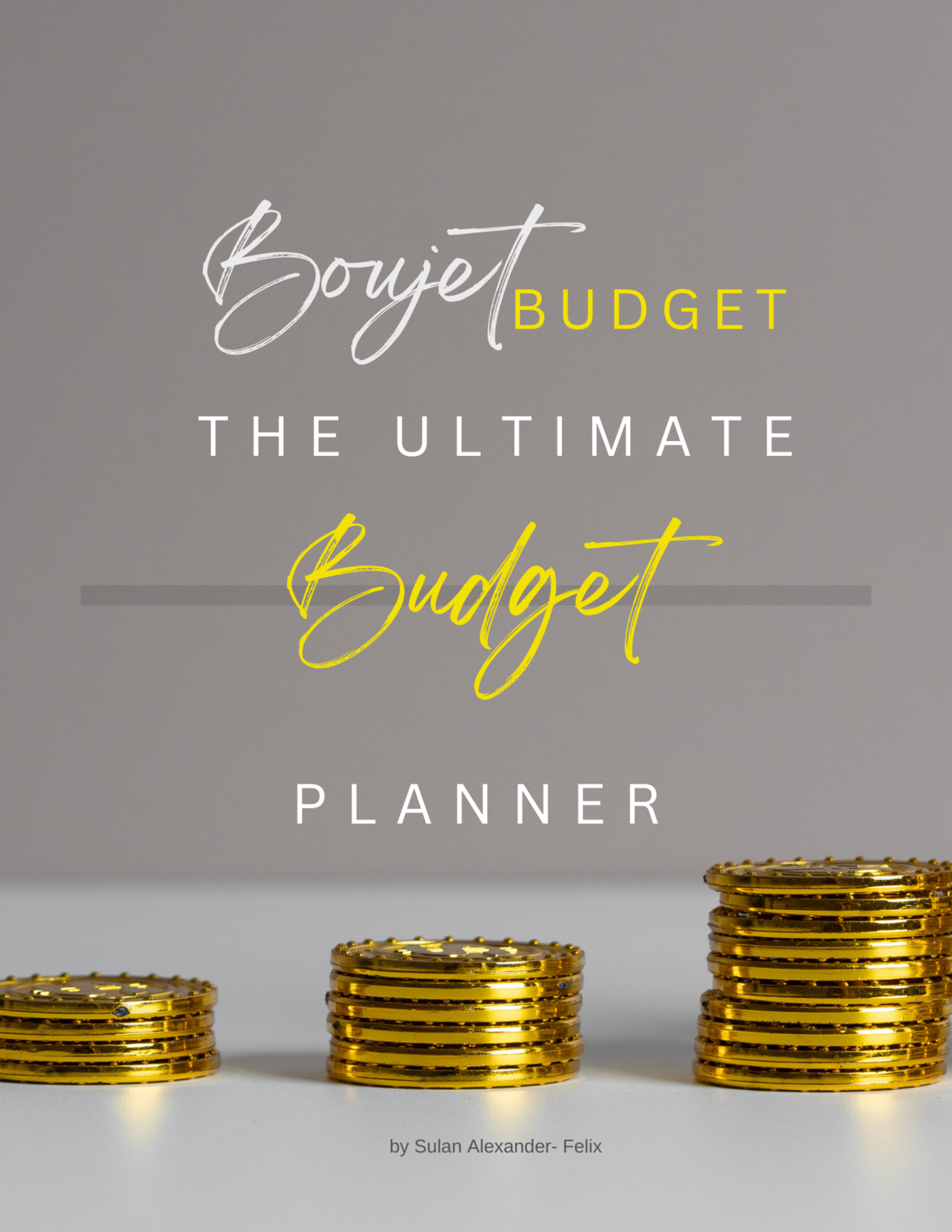Boujet Budget The Ultimate Budget Planner