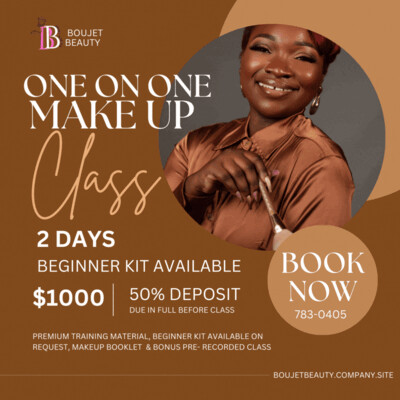 2 Day Beginner Personal Makeup Class