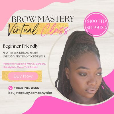 Brow Mastery Virtual Class (Pre-Recorded)
