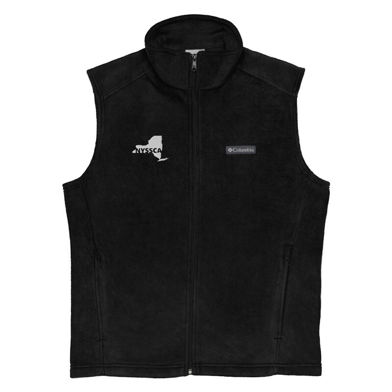 NYSSCA Men’s Columbia fleece vest