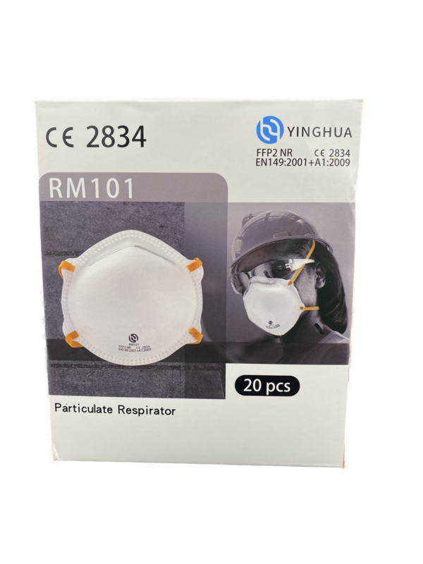 Respirateur FFP2 (équivalent N95) (Paquet de 20)
