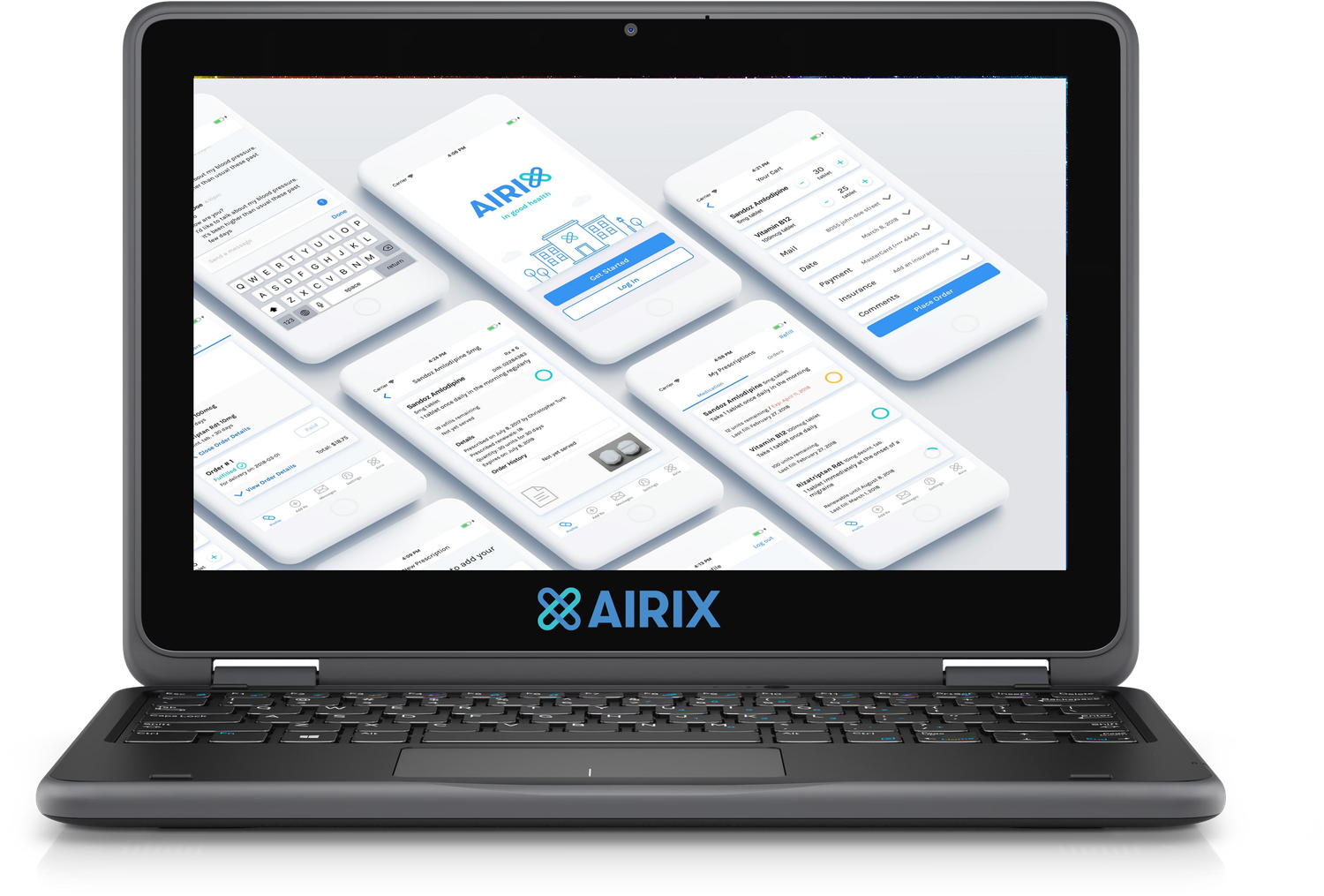 Laptop for Digital health platform