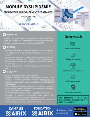 Dyslipidemia Module powered by Auropharma QC