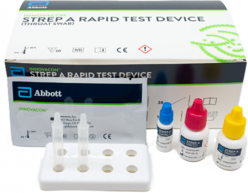 Trousse de test rapide pour streptocoque A