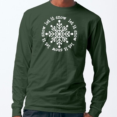 Customizable Snow Long Sleeve Customizable Snow Long Sleeve