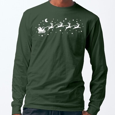 Customizable Reindeer Long Sleeve Customizable Reindeer Long Sleeve