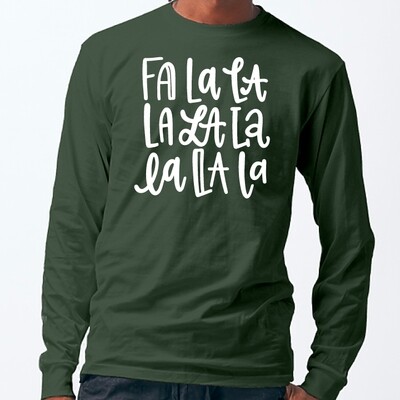 Customizable Fa La La Long Sleeve Customizable Fa La La Long Sleeve