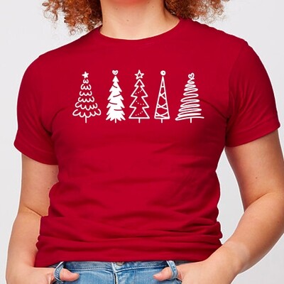 Customizable Trees Short Sleeve Customizable Trees Short Sleeve