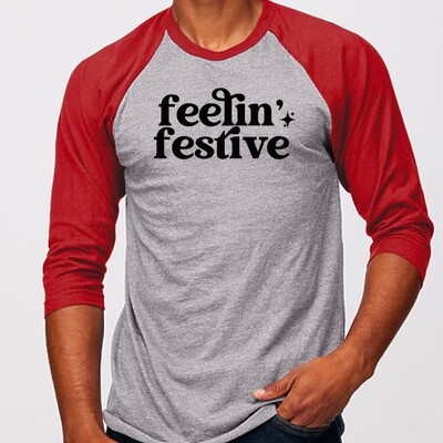 Customizable Festive Raglan Customizable Festive Raglan