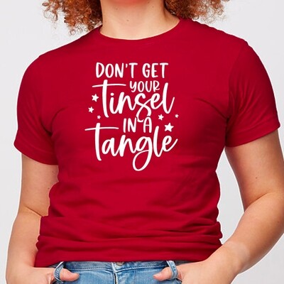 Customizable Tinsel Short Sleeve Customizable Tinsel Short Sleeve