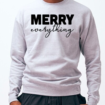 Customizable Merry Fleece Crew Customizable Merry Fleece Crew