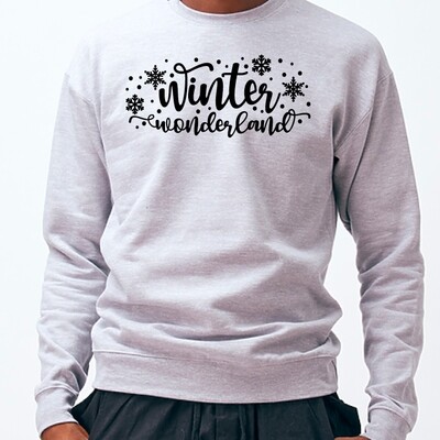 Customizable Winter Wonderland Fleece Crew Customizable Winter Wonderland Fleece Crew