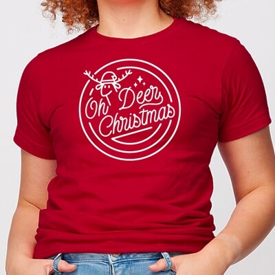 Customizable Oh Deer Short Sleeve Customizable Oh Deer Short Sleeve