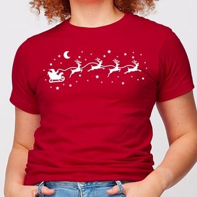 Customizable Reindeer Short Sleeve Customizable Reindeer Short Sleeve