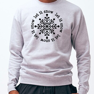 Customizable Snow Fleece Crew Customizable Snow Fleece Crew