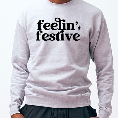 Customizable Festive Fleece Crew Customizable Festive Fleece Crew