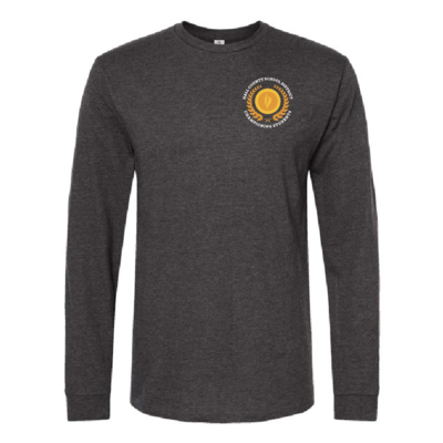 Championing Students Small Left Chest Long Sleeve Shirt - Heather Charcoal