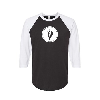 Customizable Flame Raglan