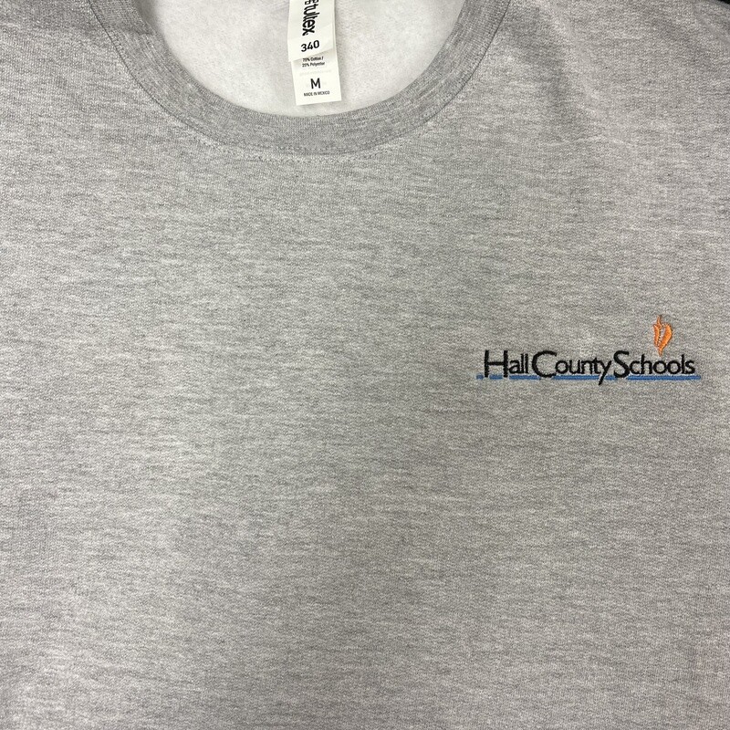 Embroidered HallCo Logo Fleece Crew