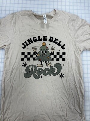 (L) Jingle Bell Rock - Long Sleeve Cream