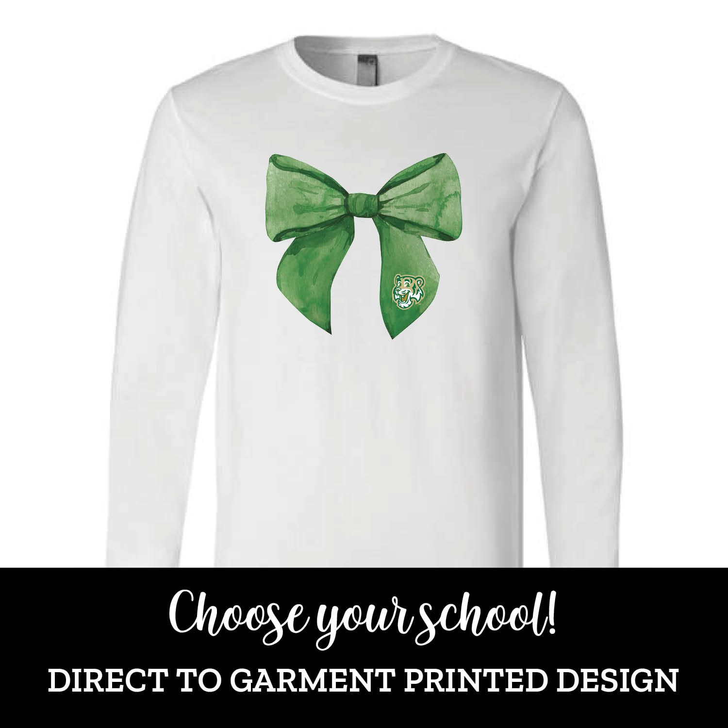 School Bow Long Sleeve
