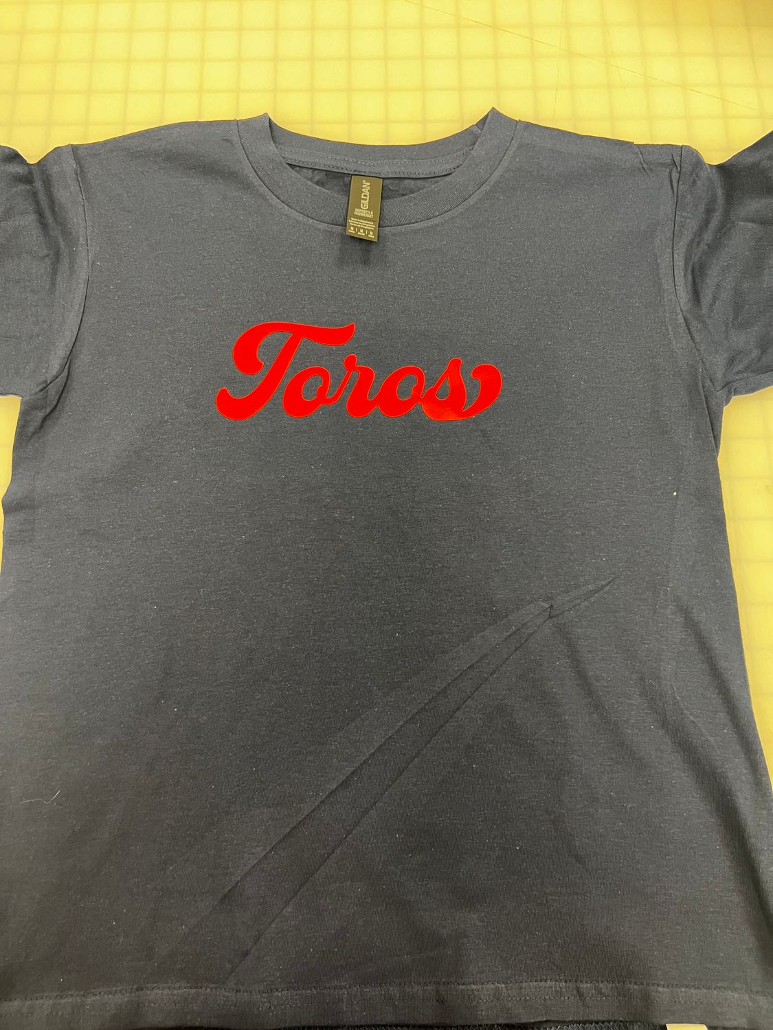 (Youth Medium)  Toros  - Short Sleeve Navy