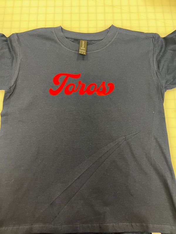 (Youth Medium)  Toros  - Short Sleeve Navy