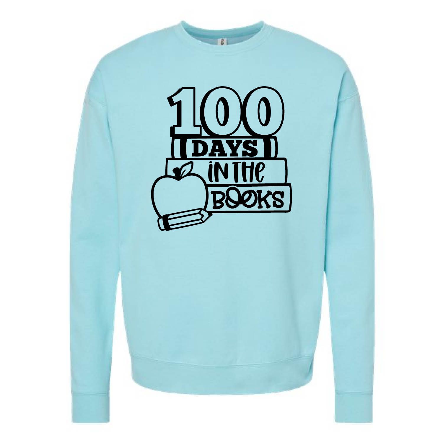 100 Days in the Books Fleece Crew