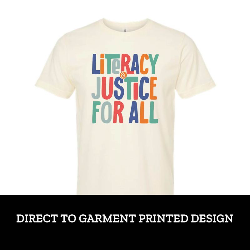 DTG Literacy & Justice Short Sleeve