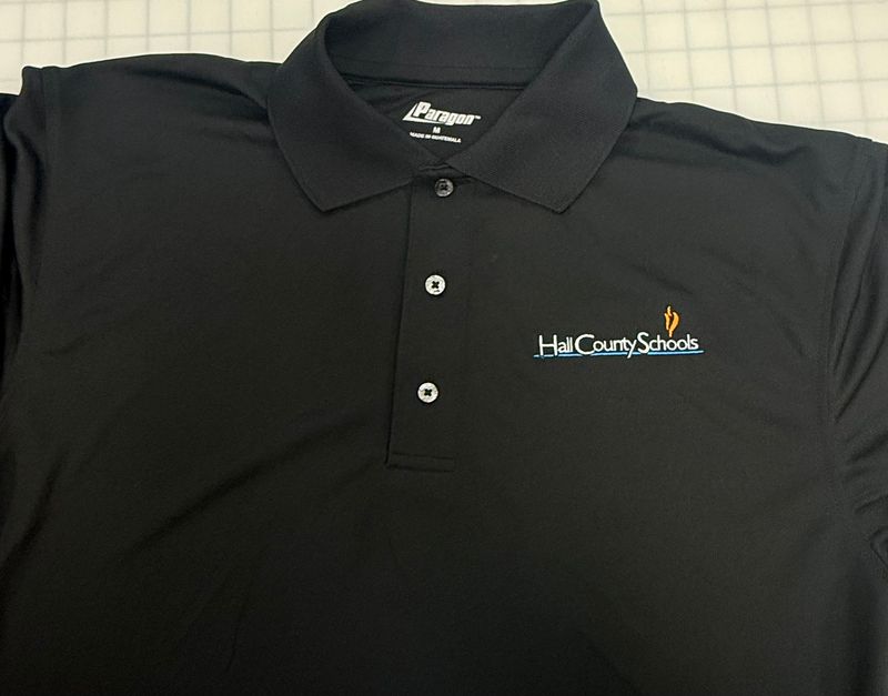 Embroidered HallCo Logo Polo