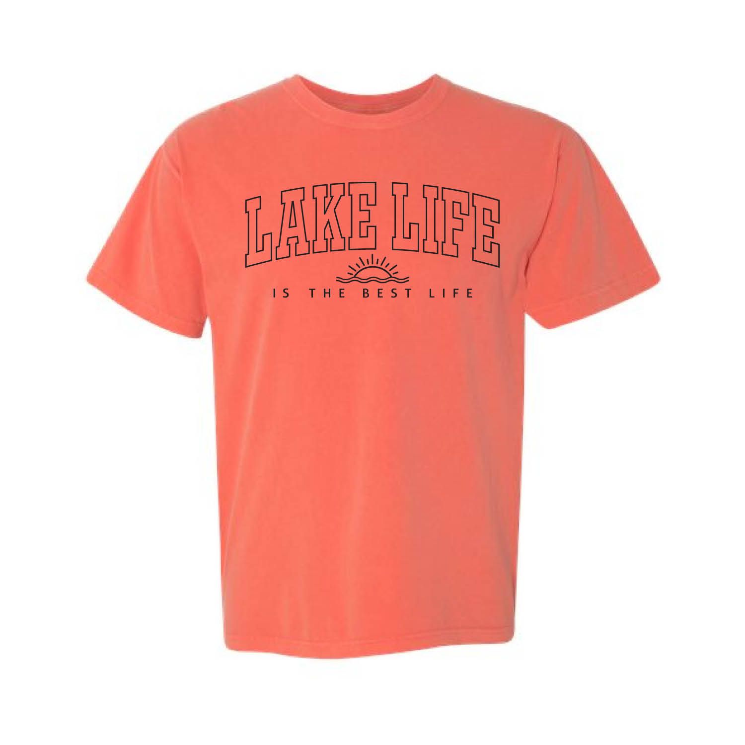 Customizable Lake Life Short Sleeve