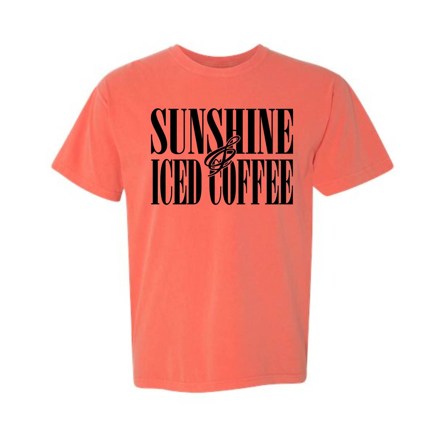 Customizable Sunshine & Iced Coffee Short Sleeve