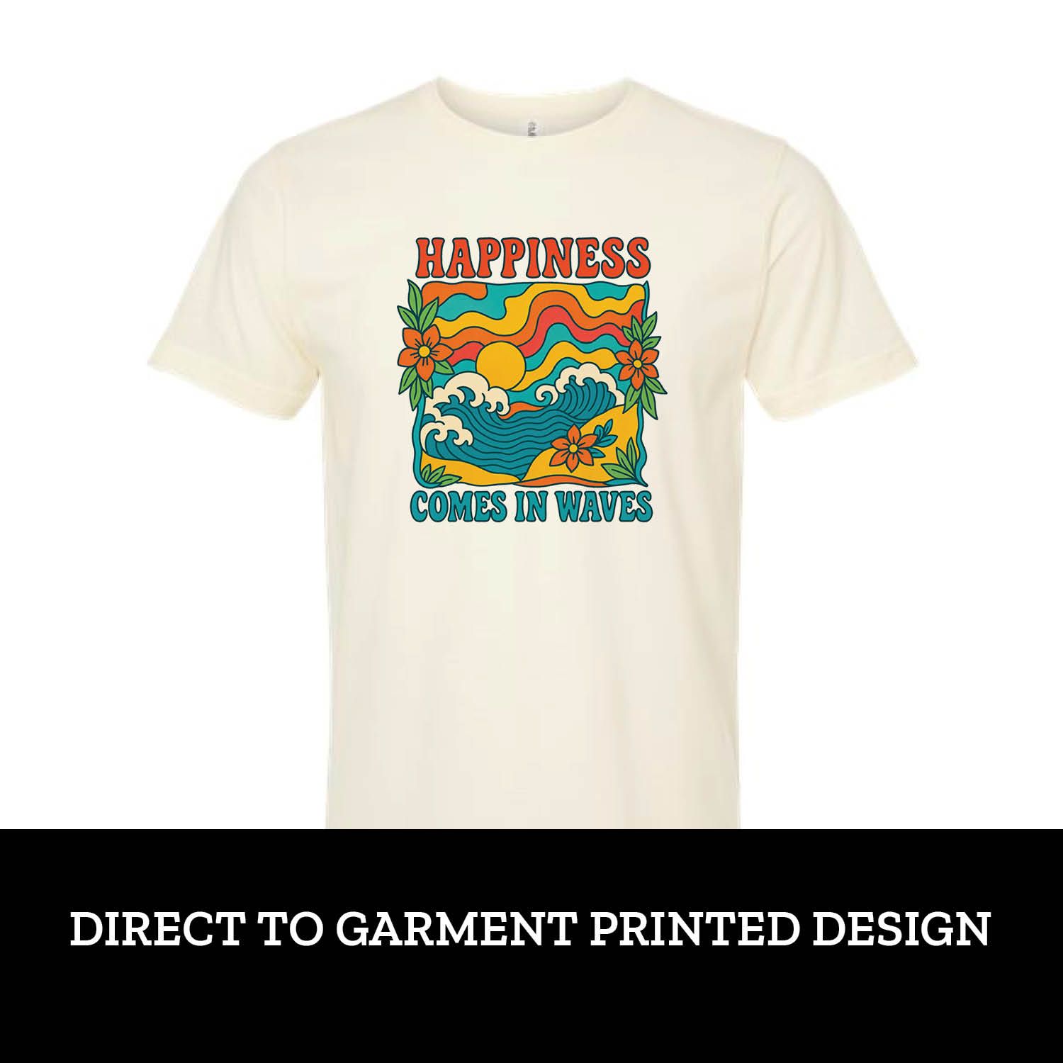 Happiness Waves Short Sleeve