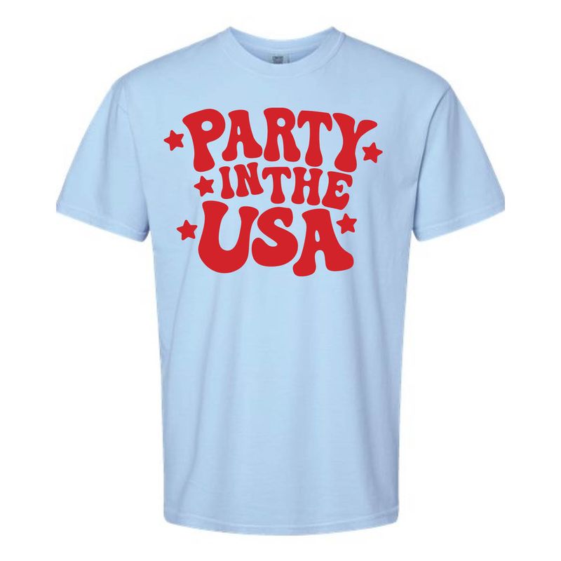 Customizable Party in the USA Short Sleeve Customizable Party in the USA Short Sleeve