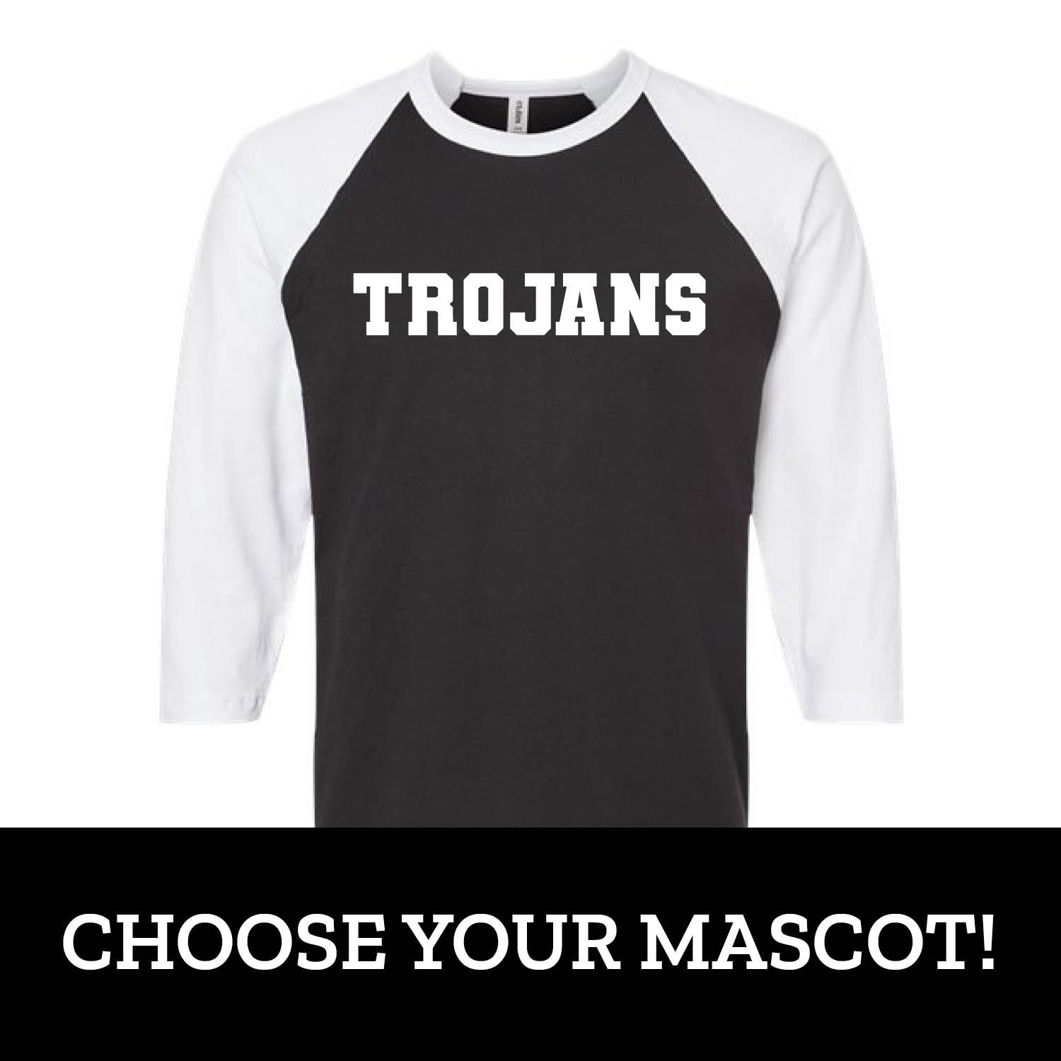 Customizable School Sporty Raglan