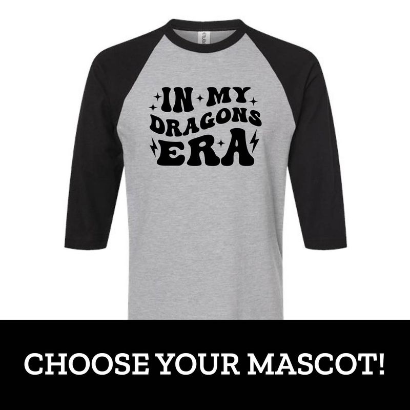 Customizable School Era Raglan Customizable School Era Raglan