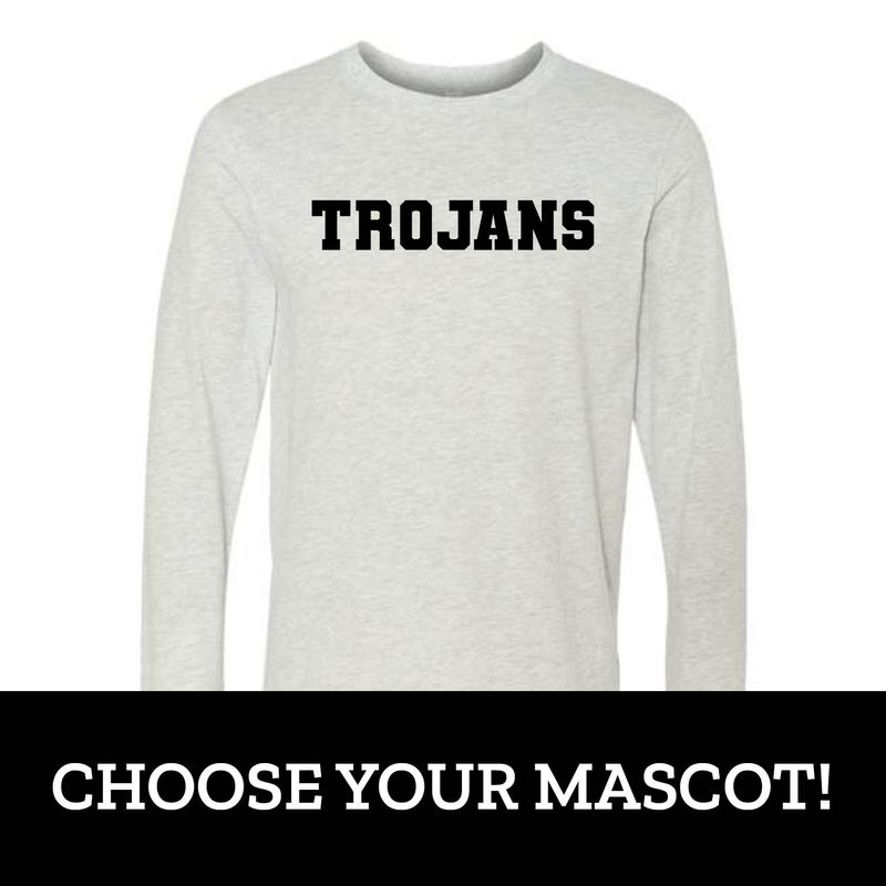 Customizable School Sporty Long Sleeve Customizable School Sporty Long Sleeve