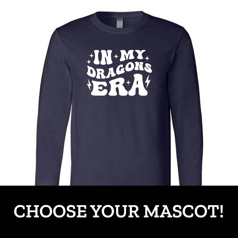 Customizable School Era Long Sleeve Customizable School Era Long Sleeve